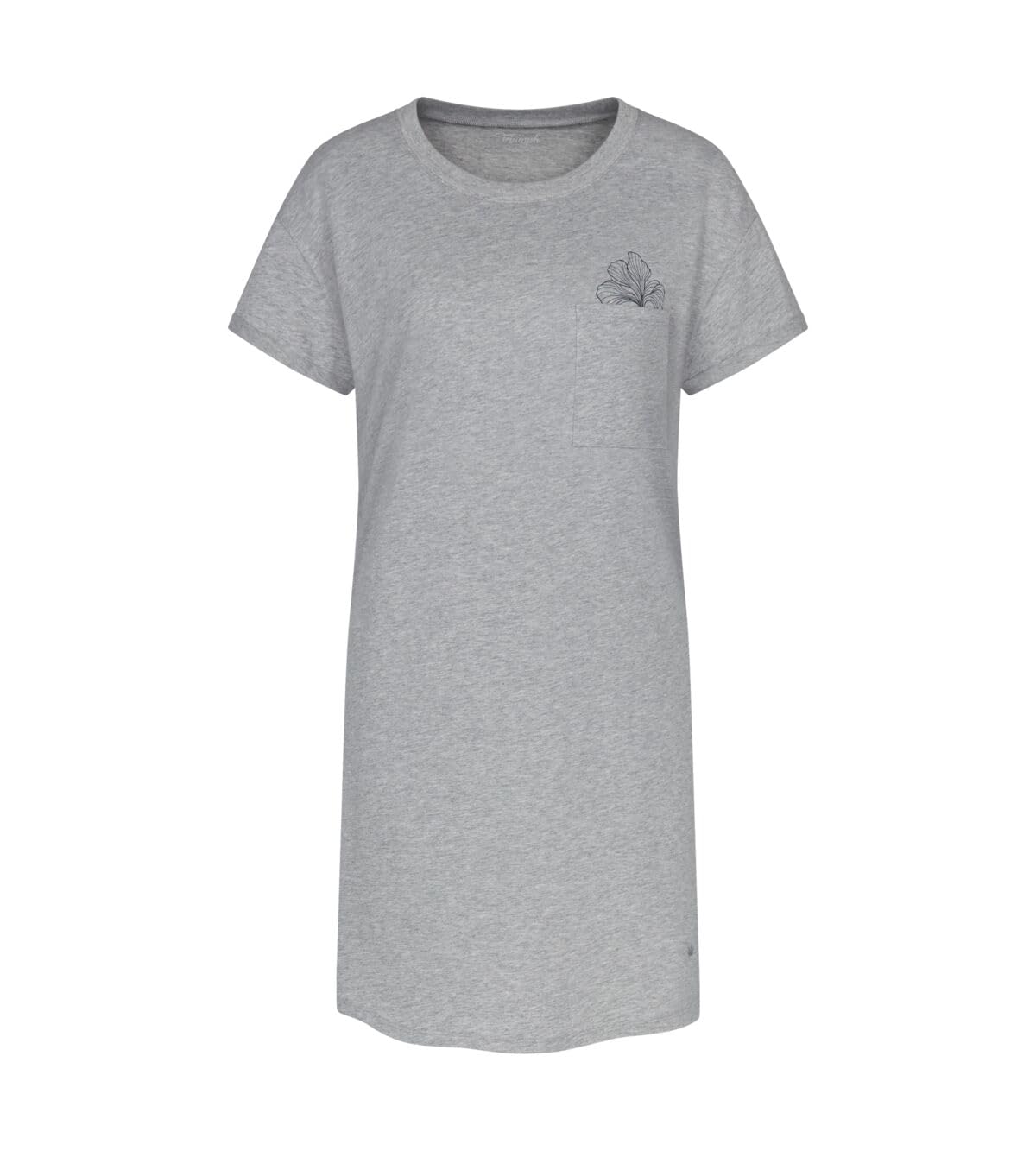 Triumph Damskie sukienki nocne NDK X 02 Nightgown, Dark Grey Melange, 42, ciemnoszary melanż, 42
