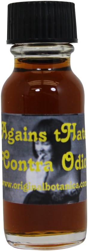 Original Produ​​cts Against Hate Oil for Evil, Negative Energy Protection, Witchcraft Magical Spiritual Healing Anointing Oils for Spells and Candles Prayer Ritual Cleansing Hoodoo Wiccan Voodoo