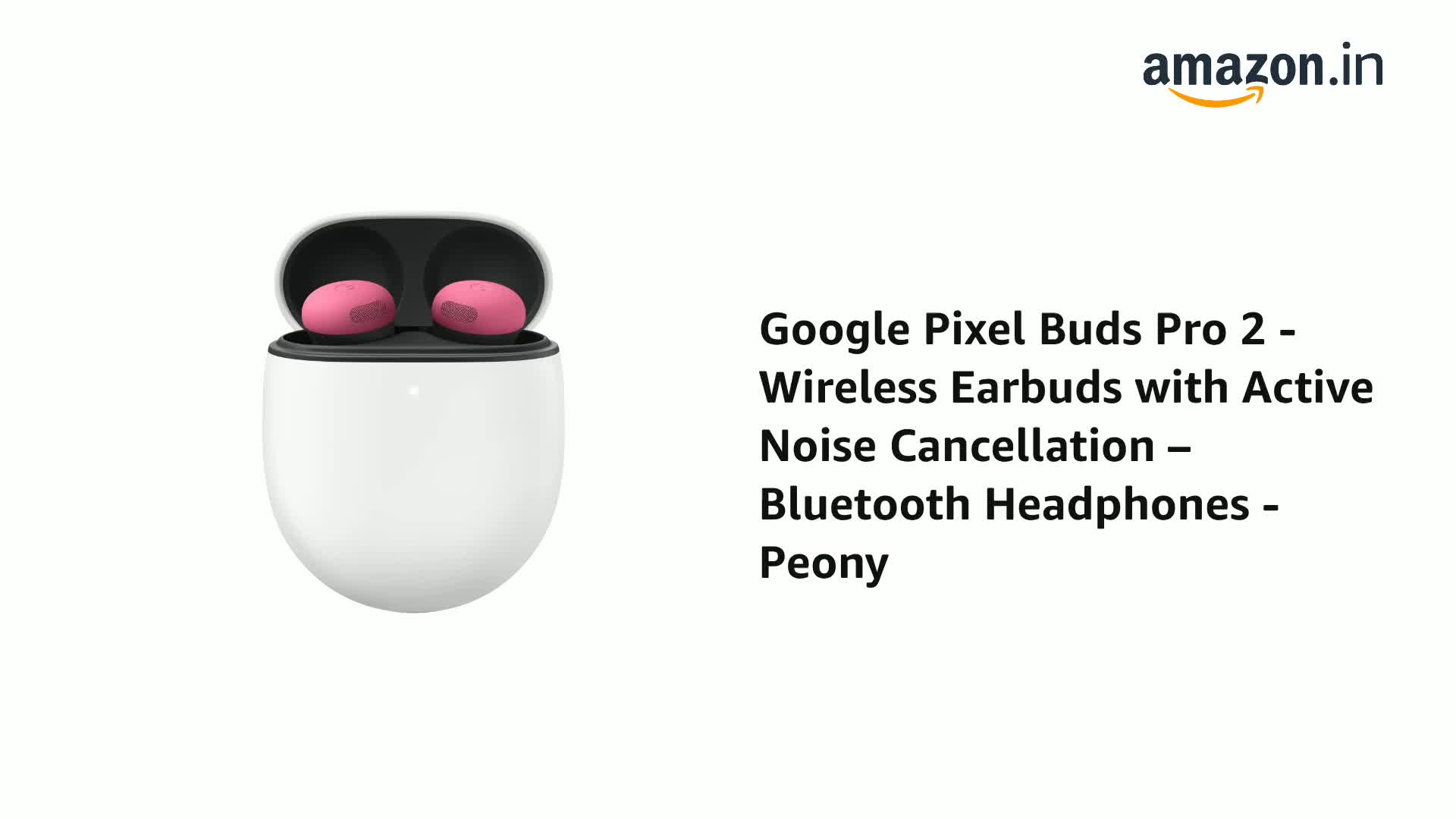 Google Pixel Buds Pro 2 - Wireless Earbuds with Active Noise
