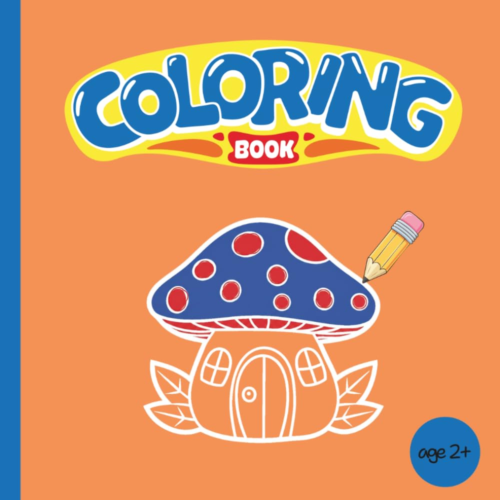 Coloring Book for Kids: Simple and Cute design for kids