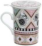 tazas infusiones personalizadas Medidas: 11x8 cm Item Taza Infusiones Decorado, Porcelana, 11x8x8 cm