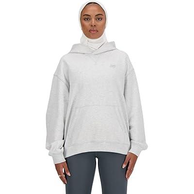 [ニューバランス] Athletics フレンチテリーフーディ (WT41537) パーカー レディース Mサイズ