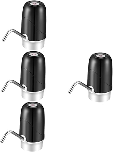 DOITOOL 4pcs Bomba de agua Dispensadores de bebidas Botella de agua portátil Botella de agua Eléctrica Dispensador de agua Bomba Dispensador de agua