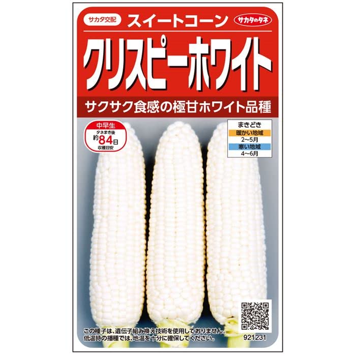 Amazon.co.jp: サカタのタネ トウモロコシ クリスピーホワイト : DIY