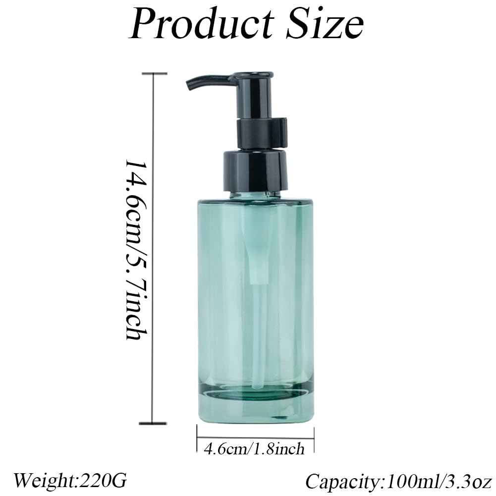 2 Bottiglie Vetro Da Viaggio 60 Ml Con Pompa | Per Cosmetici, Fondotinta, Lozioni - Foto 12