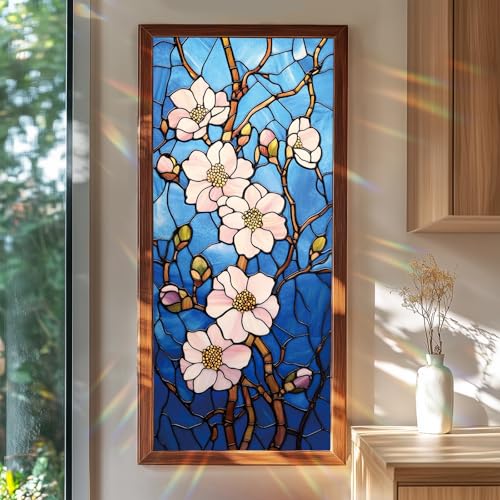 Película decorativa para ventana privacidad 18x40 pulgadas
