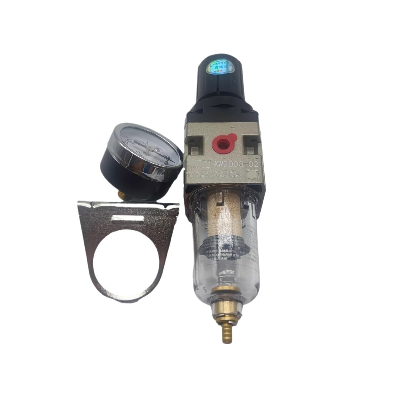 Regulador de filtro AW2000-02 con núcleo de cobre para regular la presión del compresor