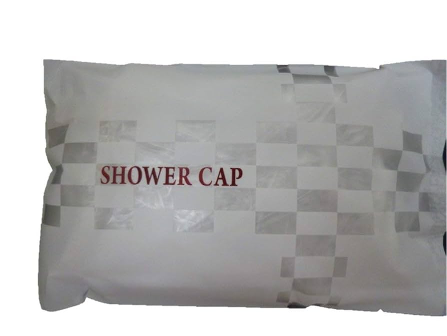 Amazon | 個包装50枚 使い捨てホテルアメニティシャワーキャップ