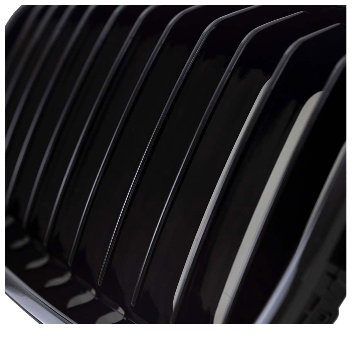 DM Autoteile Set Performance Kühlergrill kompatibel für BMW 1er F20 F21 Bj 11-15 schwarz glanz