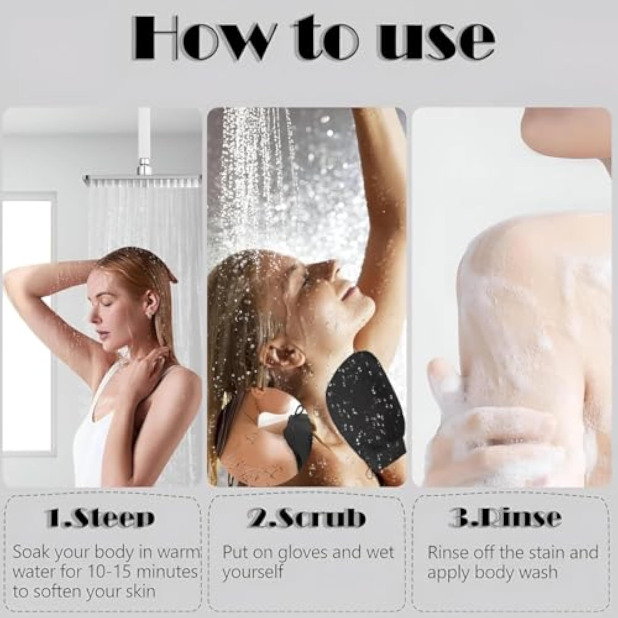 Turkish Bath Glove, Gently Removes Dead Skin Cells