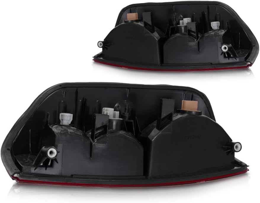 CarLights360 for 2005-2014 Nissan Frontier Pair Rear Tail Lights Driver and Passenger Side NI2800170 NI2801170, 26555-EA825 26550-EA825