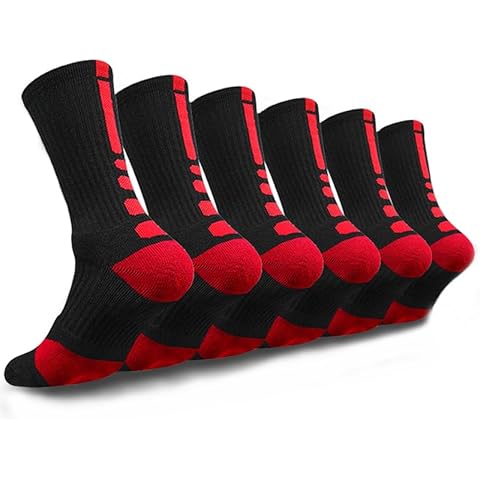 Youth Elite Basketball Crew Socks by Popuid Cover