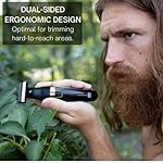 HAPPY NUTS The Ballber™ Groin Trimmer for Men Waterproof Rechargeable Ball Shaver for Men (The Ballber)