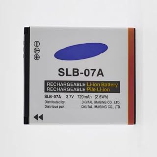 SLB-07A 720mAh 互換バッテリー 適用for Samsung ST45 ST500 ST550 PL150 维修交換用 9c-xj13