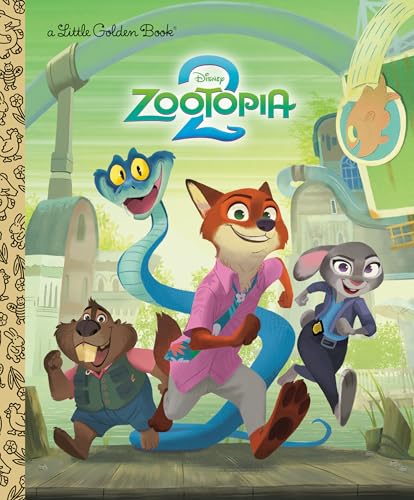Disney Zootopia 2 Little Golden Book