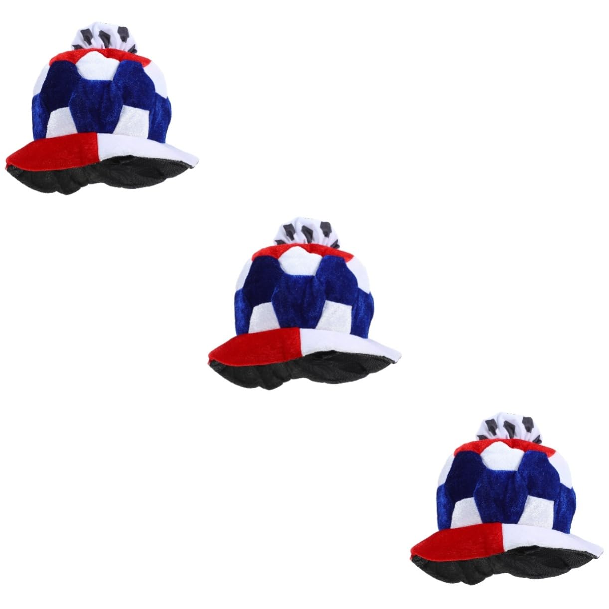 ifundom 3 Pezzi Cappello Da Tifoso Di Calcio Puntelli Cappello Da Gioco Di Calcio Decorativo Da Competizione Sportiva Per I Fan