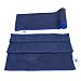 Terry Microfiber Towels (2-Pack) - Plush & Compact for Sports, Travel and Camping - Antibacterial, Hypoallergenic, Super Absorbent & Fast Drying - Includes Mesh Bag