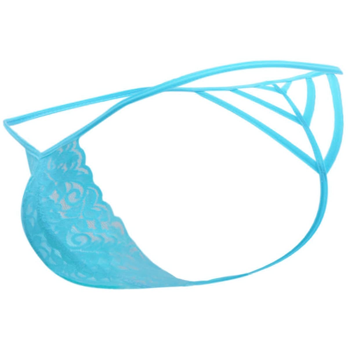 ribald the neech Mens G String Thongs I Self Design Lace-picture-37