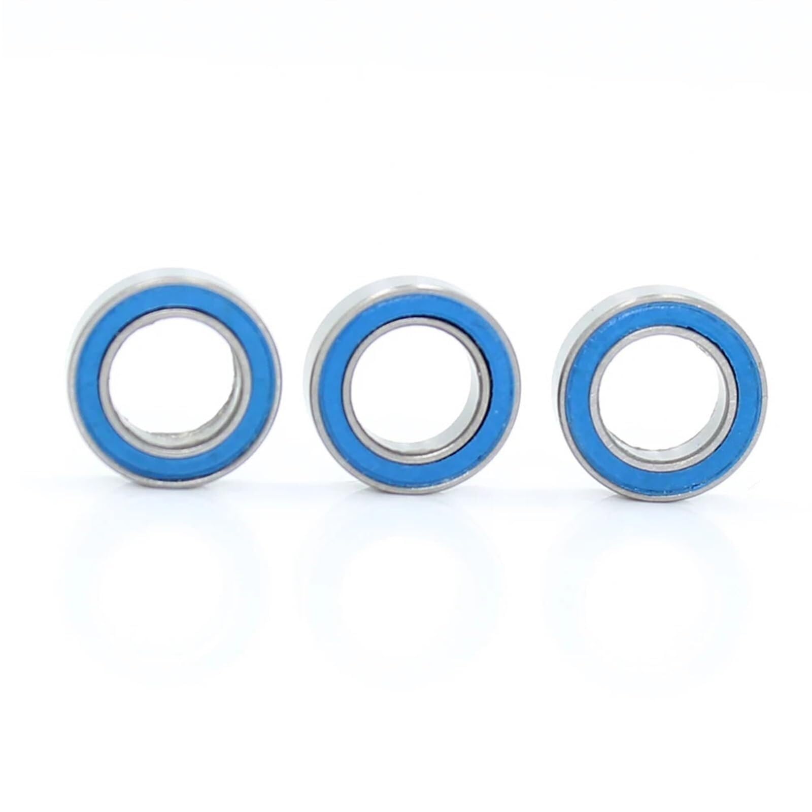 Namiar, Łożysko MR106RS ABEC-3 (10 SZT.) 6 * 10 * 3 mm Miniaturowe łożyska kulkowe MR106-2RS RS MR106 2RS z niebieską uszczelką L-1060DD