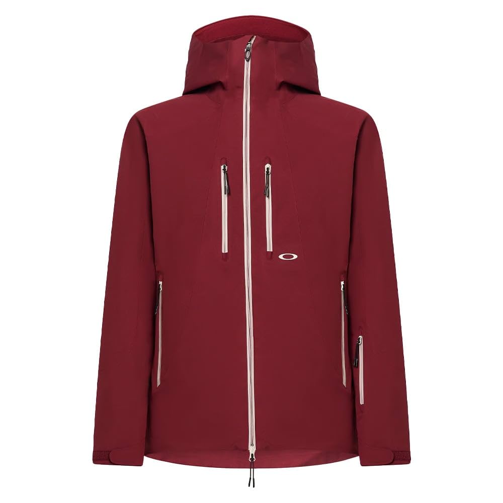 Oakley Men's Standard Kendall Recycled Shell Jacket 2.0, Iron Red, Large