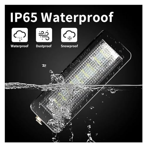 Luces de matrícula LED para Smart Fortwo 450 451 sin error Canbus pack de 2 4