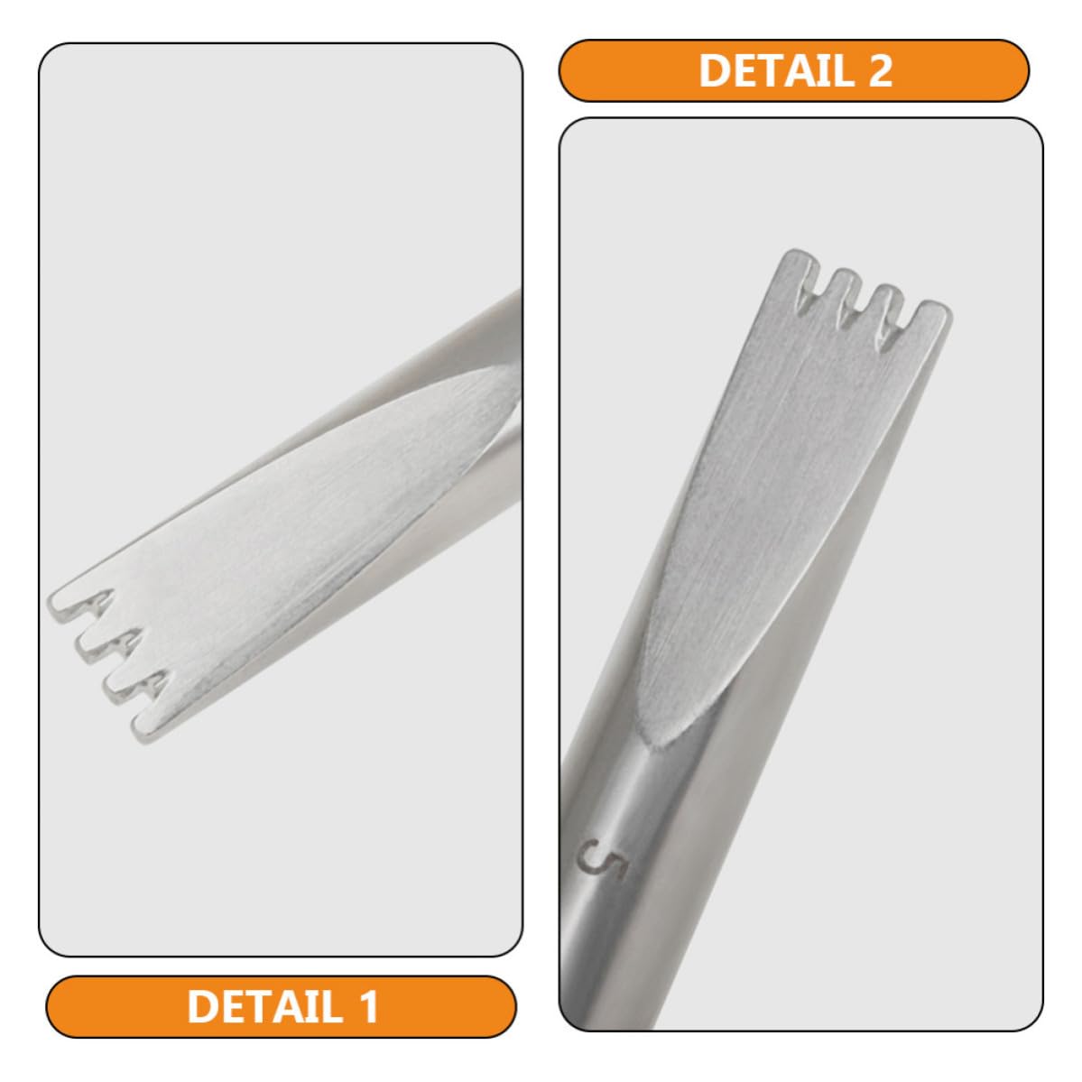 BETOOKY Herramienta Doble de y Reparación para Afinación Profesional de Metal Plata, Calibrador de Cuerdas Extremo Precisión y Diseño Elegante de Pianos Piano