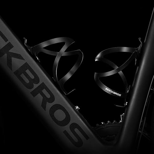 Miniatura 2 de ROCKBROS Jaulas para botellas de agua para bicicleta, soporte para botellas de agua de bicicleta, soporte ligero de aleación de aluminio para