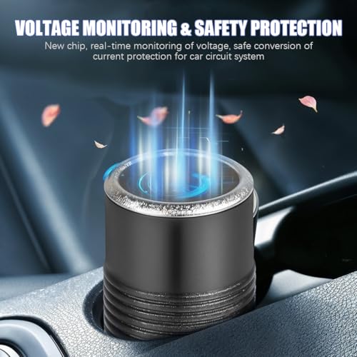 Image of STHIRA 12V Car USB Cigarette Lighter Socket Adapter Converter 5V USB A to 12V 8W Cigarette Lighter Socket Multipurpose USB Cigarette Lighter Converter Socket for Dash Cam, GPS, Car Led Light