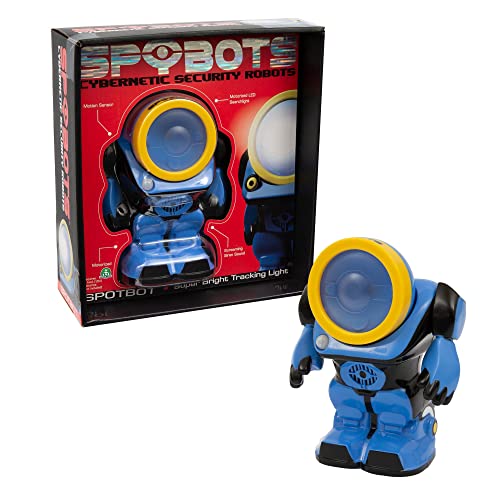 Giochi Preziosi Spy Bots PBY01000 - SPOTBOT - Reconoce al intruso Gracias a su Sensor de Movimiento y Activa su Alarma Sonora para avisarte la intrusión, para niños a Partir de 6 años
