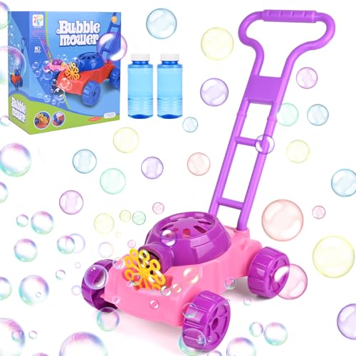 Apritsce Seifenblasen Rasenmäher für Kinder, Seifenblasenmaschine Kinder,...