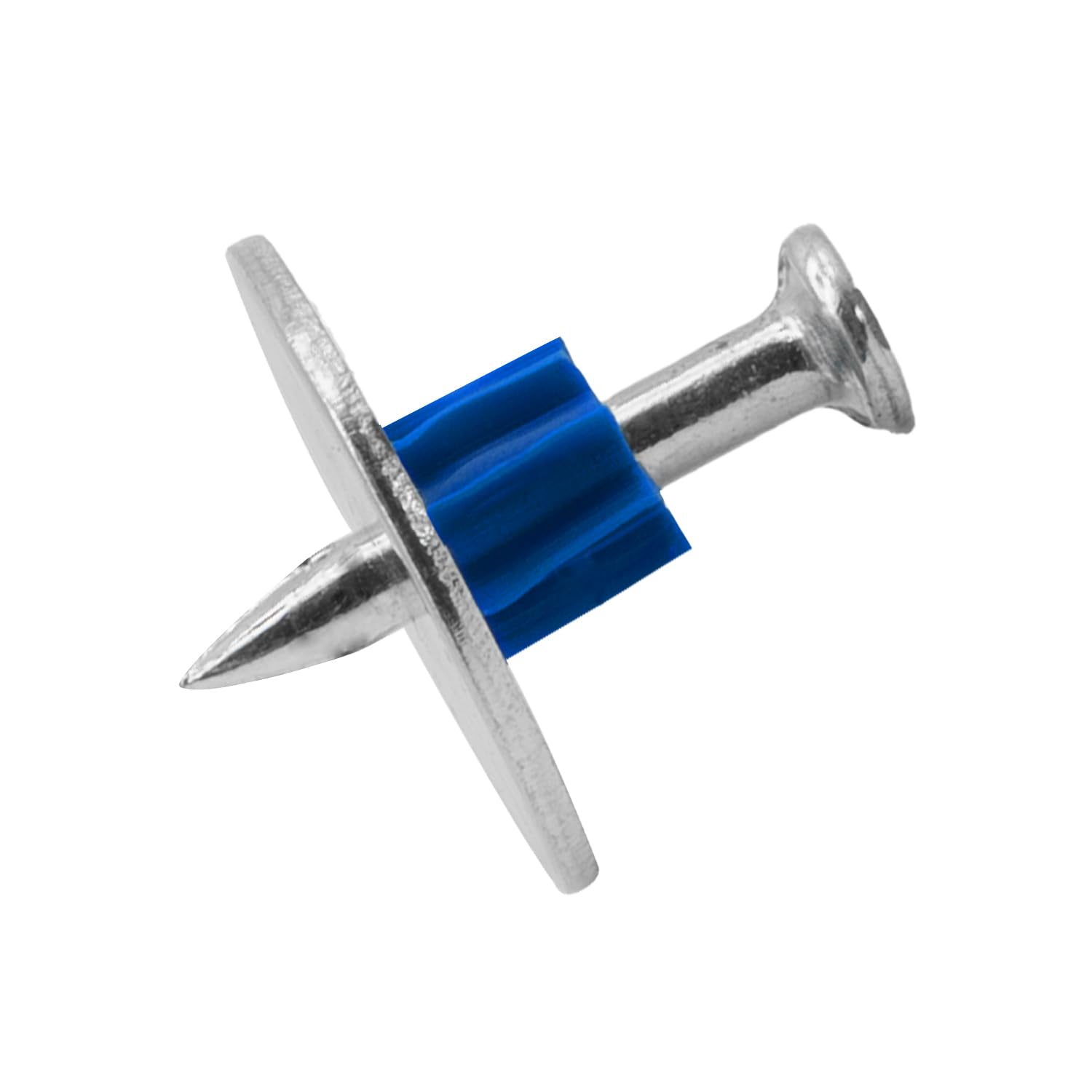 BLUEPOINT Powder Actuated Fasteners 1 to 3” .300 Head, .145 Dia. Shank Contractor Pin w/ 1