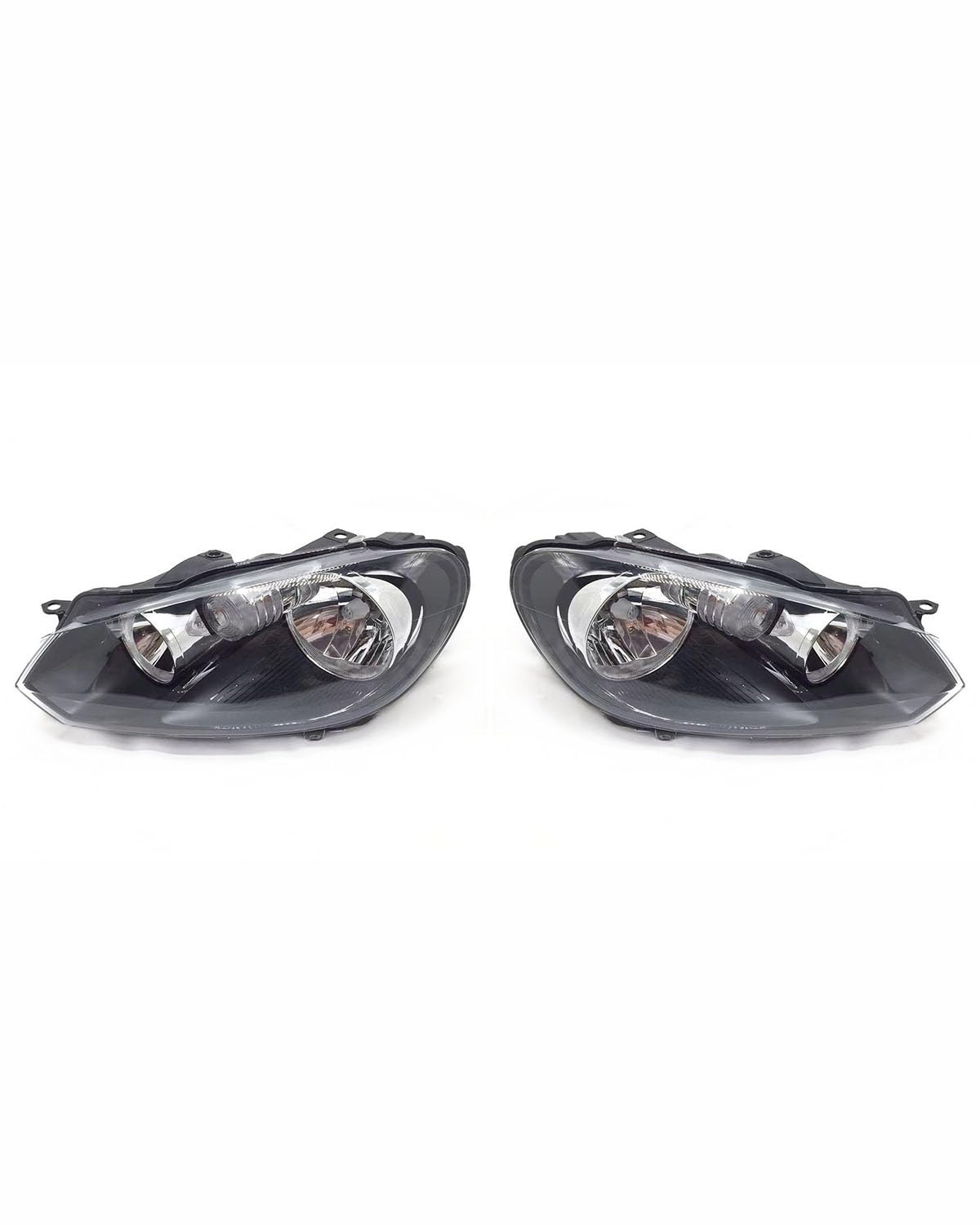 Fari Anteriori Per Golf 6 2011 2012 2013 2014 Gruppo Ottico Anteriore Auto Luce Anteriore Senza Lampadina Gruppo Fari Anteriori Auto(1 pair)