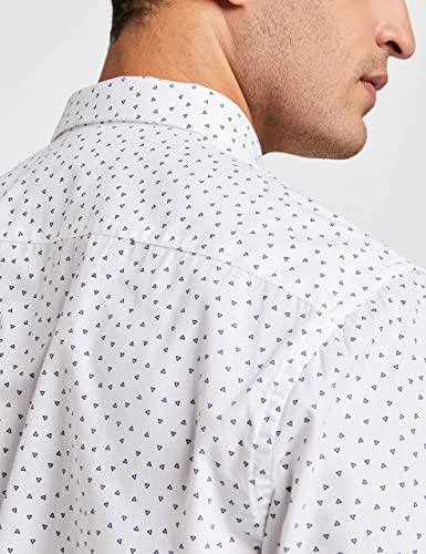 Image of Diverse Men's Cotton Printed Full Sleeve Regular Formal Shirt