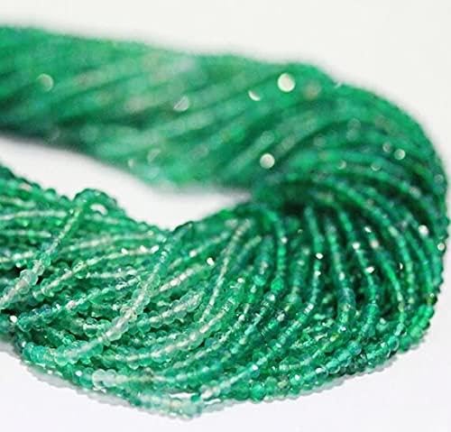 Onyx vert naturel 3mm LKBEADS pour remplacer vos perles synthétiques par de véritables pierres