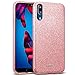 Produktbild Conie STPU10865 Shiny TPU Kompatibel mit Huawei P20, Luxus Glitzer Hülle Silikon Dünn Designer Schutzhülle für P20 Case Rosegold