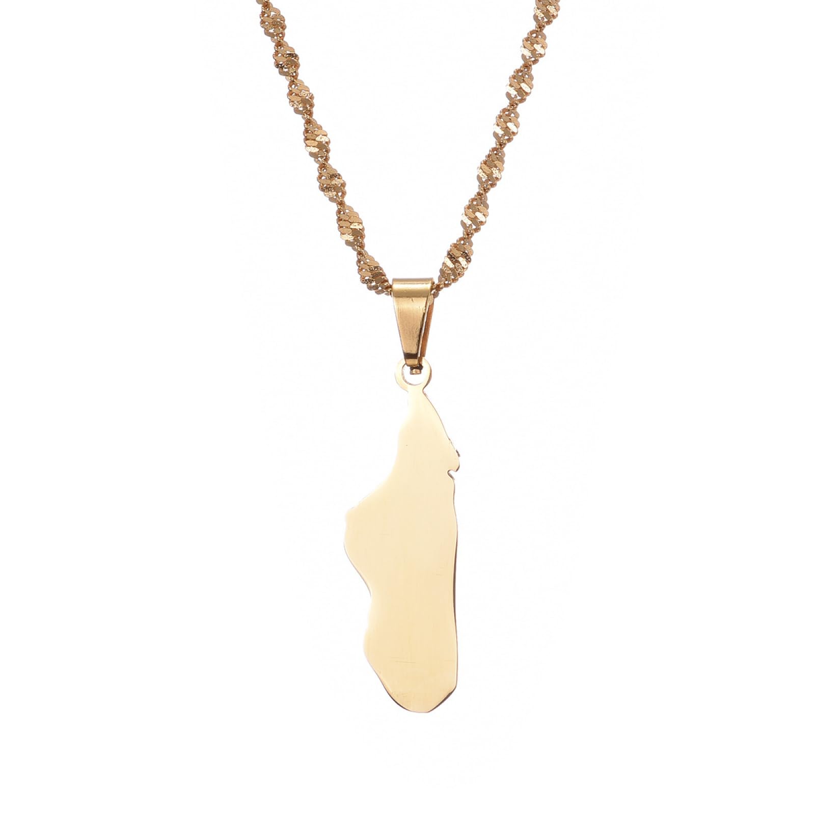 Bijoux d'exception en collier pendentif Madagascar aux finitions haut de gamme