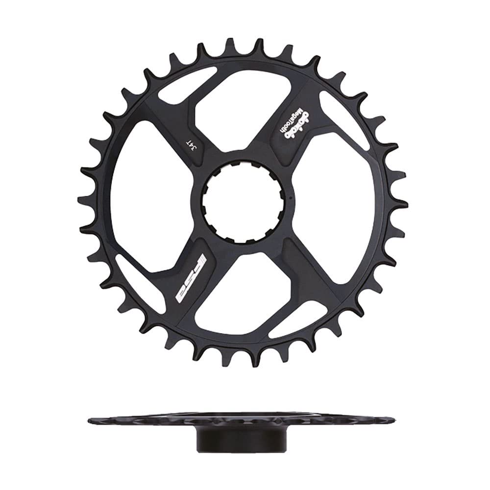 FSA, Corone Fazua Direct Mount 1x, D. 34 Unisex Adulto, Nero sabbiato, Unica