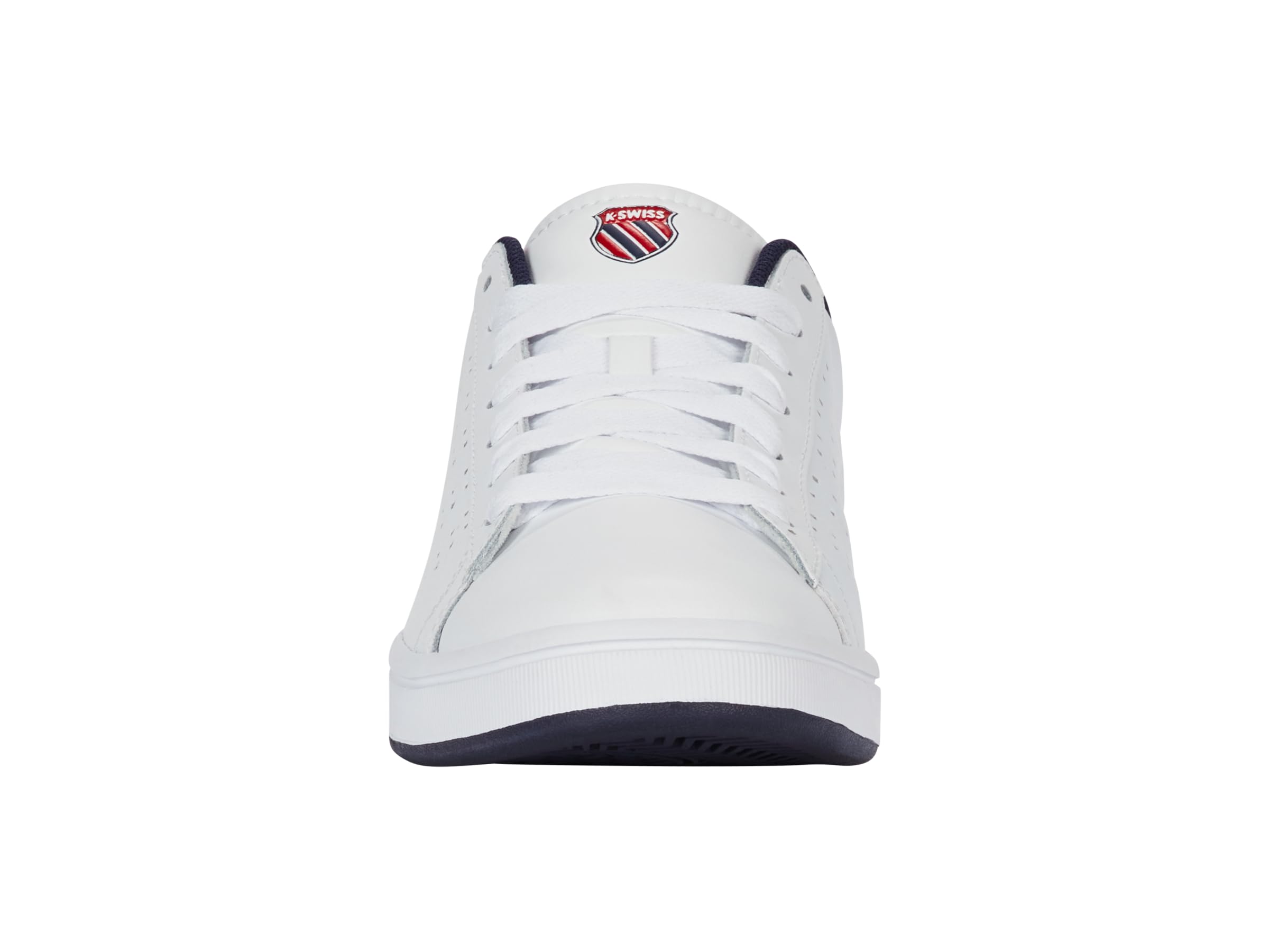 K-Swiss Court Base II Herren Sneaker Sportschuhe 04411-130-M Weiß | Die K-SWISS Base II Herren Sneaker: edle Leder, hervorragender Komfort und zeitloser Style. Ideal für aktive Männer!