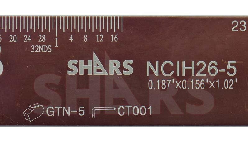 Shars NCIH-26-5-PS Positive Stop Adjustable Blade for Self-Lock Cut-Off Inserts 404-0382 !]