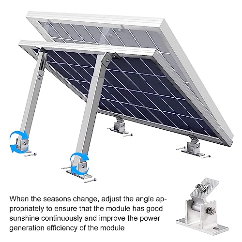 6 pezzi Kit di Fissaggio per Modulo Solare, Staffa...