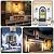 Motion Sensor Porch Lights with Outlets, Black Dusk to Dawn Outdoor Lighting, 3 Lighting Modes Exterior Light Fixtures with Water Rippled Glass, Waterproof Outside Wall Lanterns for House, 2-Pack