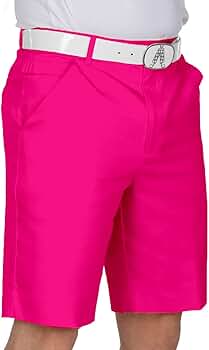 Amazon.com: Royal & Awesome Pink Mens Golf Shorts 32W, Pink