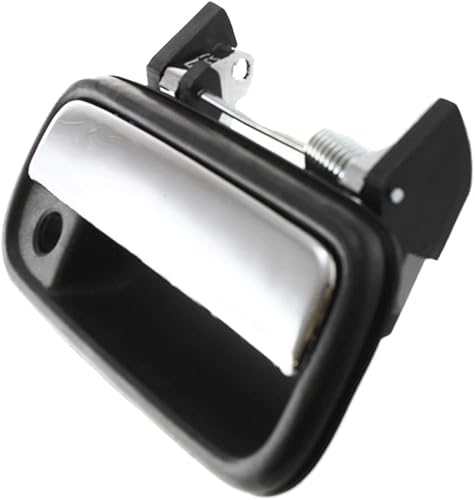 Miniatura 3 de KarParts360 Para Toyota Pickup 1989-1995 Manija de puerta exterior para el lado del conductor y del pasajero  Par  Delantero  Con palanca cromada