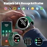 Montres militaires intelligentes pour hommes avec appel Bluetooth, montre de fitness tactique 1,39"HD, moniteur de sommeil de fréquence cardiaque 24/7, montre intelligente pour les hommes 110+ Modes sportifs,30Day,IP68 Smartwatch étanche pour Android iOS