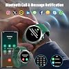 Military Smart Watches for Men(Answer/Make Calls), 1.39HD Fitness Watch, 24/7 Heart Rate Sleep Monitor, Smart Watch for Men 110+ Sport Modes, 30Day, IP68 Waterproof Smartwatch for Android iOS, Green