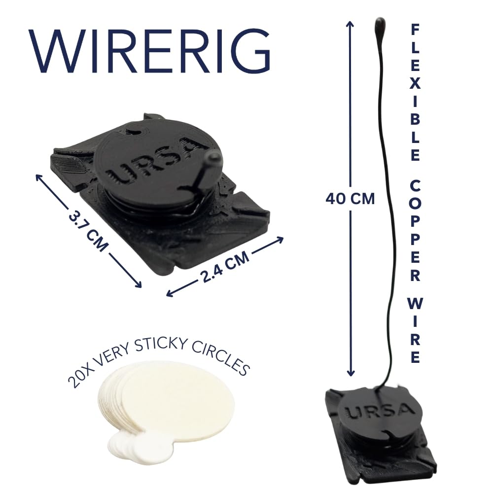 URSA Straps URSA WireRig: convierta Cualquier micrófono LAV en un Cuello de Cisne. El Cable de Cobre Flexible se extiende hasta 40 cm Desde el núcleo