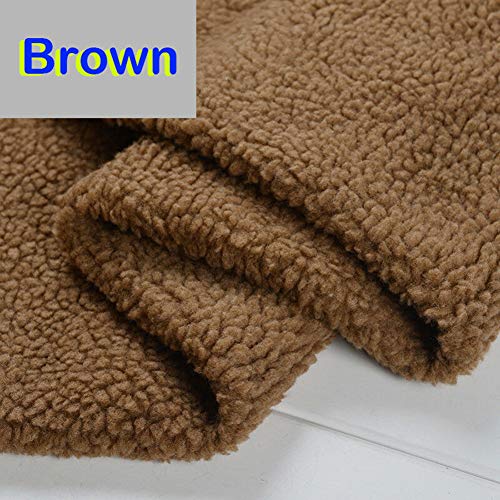 Tong Gu 903-A189 63 Inch Sherpa Fleece Lining Fabric Lambskin Thermal Lined Material thumb #1