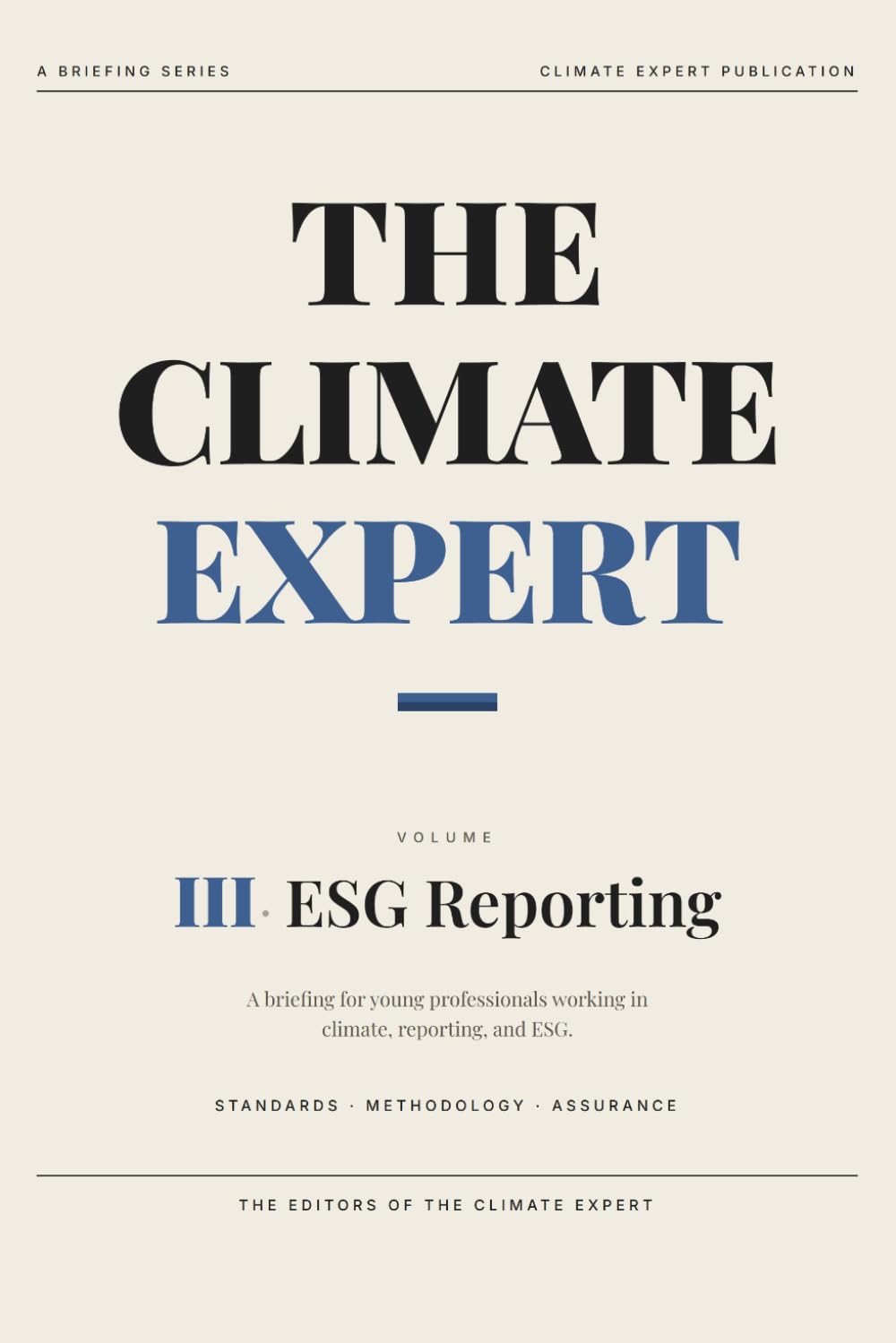 The Climate Expert: ESG Reporting & Disclosure: A Briefing for Young Professionals