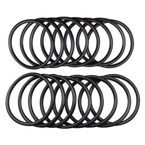 O-ring di tenuta in gomma nitrile butadiene da 50 pezzi O-ring NBR rondella dell'anello di tenuta(Type F)