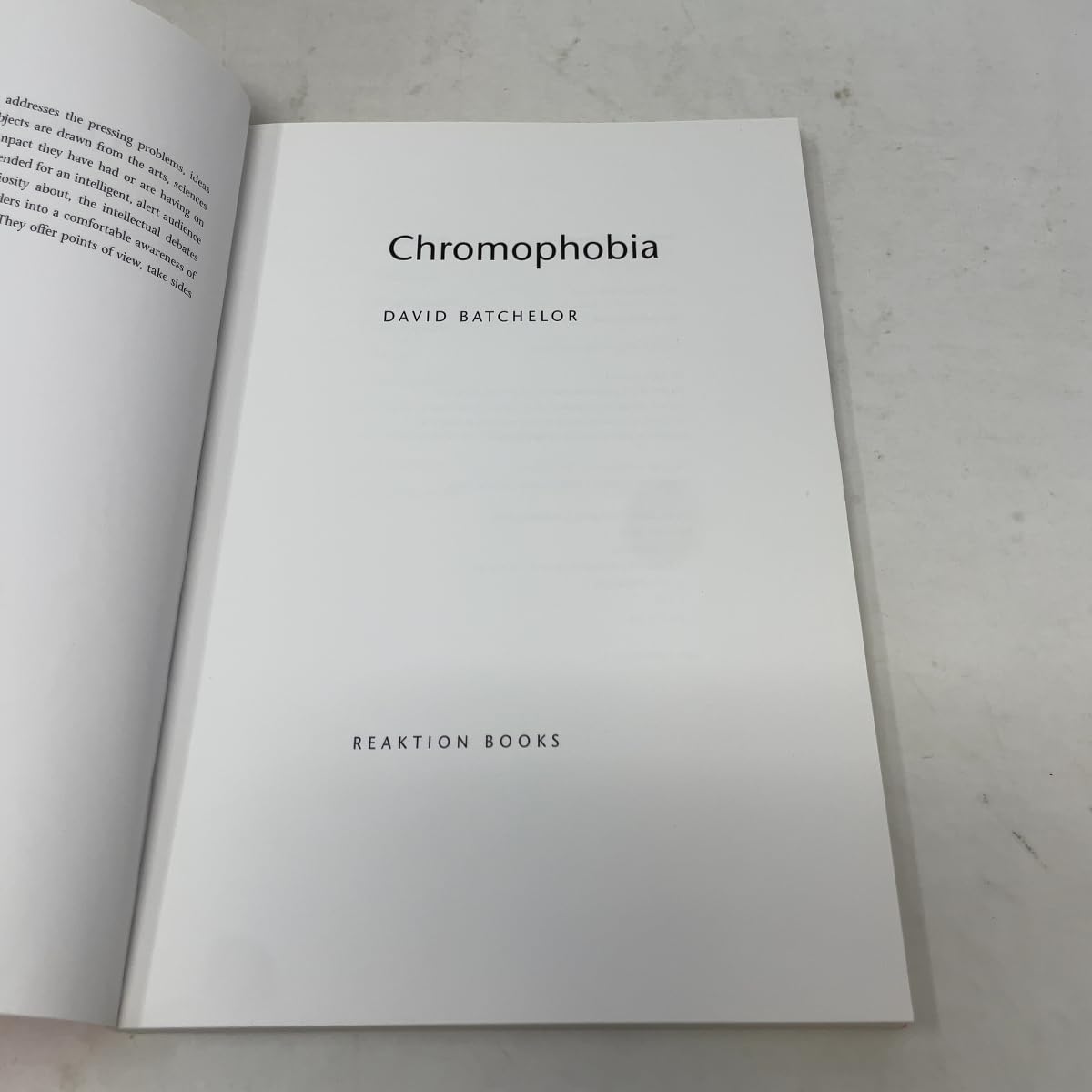 Chromophobia (Foci)